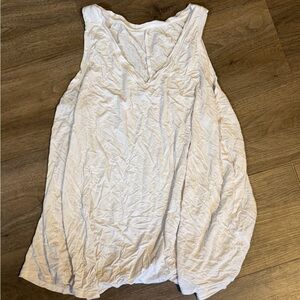 White tank top